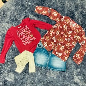 🍎✏️📓 School Days’ - girls 6; stylist pick ensemble✏️